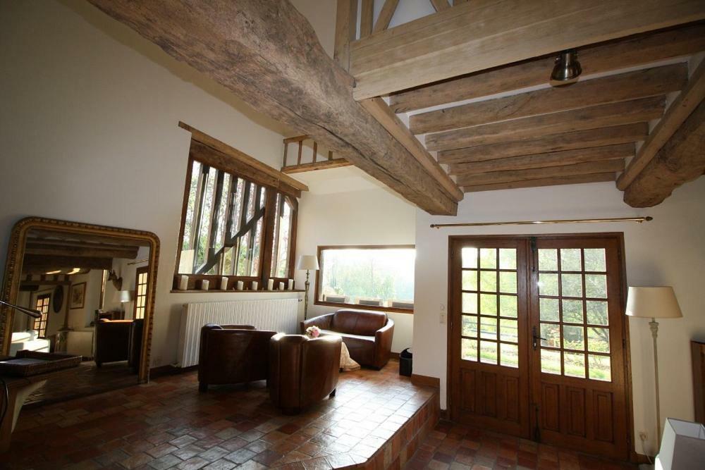 Maison Normande De Caractere A Colombages Saint-Hymer Zewnętrze zdjęcie