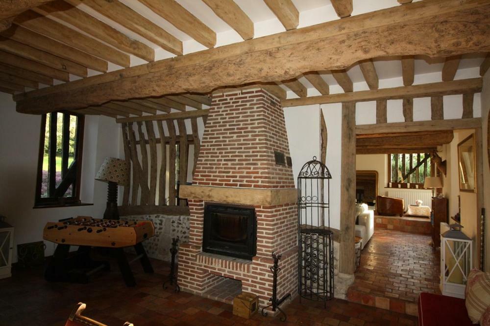 Maison Normande De Caractere A Colombages Saint-Hymer Zewnętrze zdjęcie