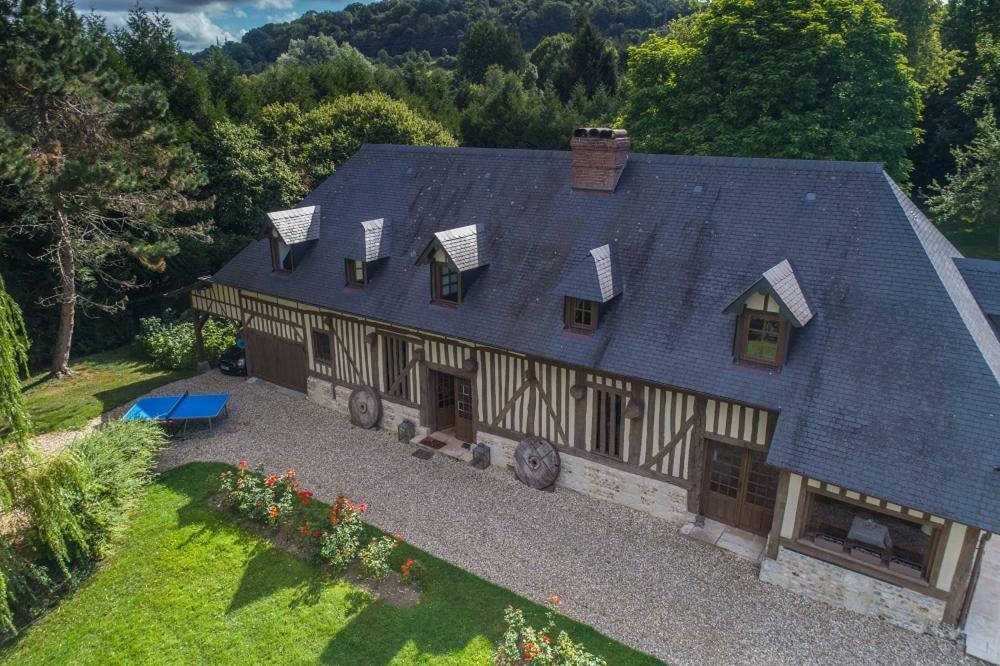 Maison Normande De Caractere A Colombages Saint-Hymer Zewnętrze zdjęcie