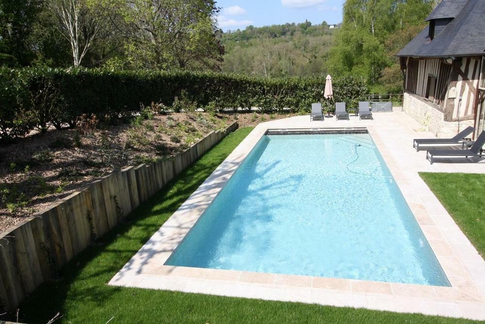 Maison Normande De Caractere A Colombages Saint-Hymer Zewnętrze zdjęcie