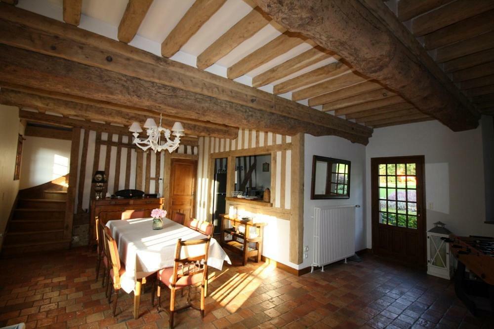 Maison Normande De Caractere A Colombages Saint-Hymer Zewnętrze zdjęcie